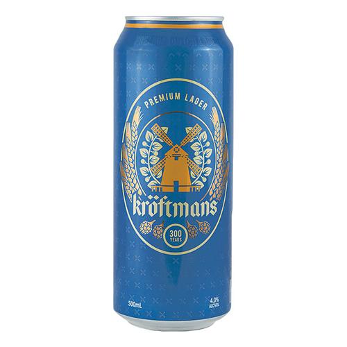 Kroftmans Lager Can 500ml - Porters Liquor North Narrabeen